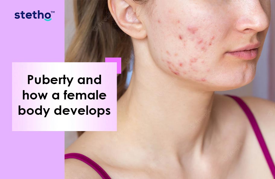 Puberty and how a female body develops